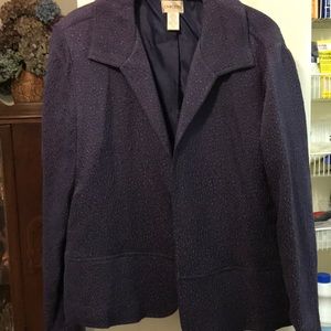 Deep purple jacket. Lightweight, gently worn.